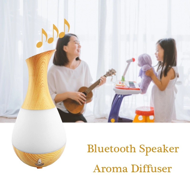 Smart Bluetooth Speaker Ultrasonic Aromatherapy Humidifier USB Essential Oil Diffuser