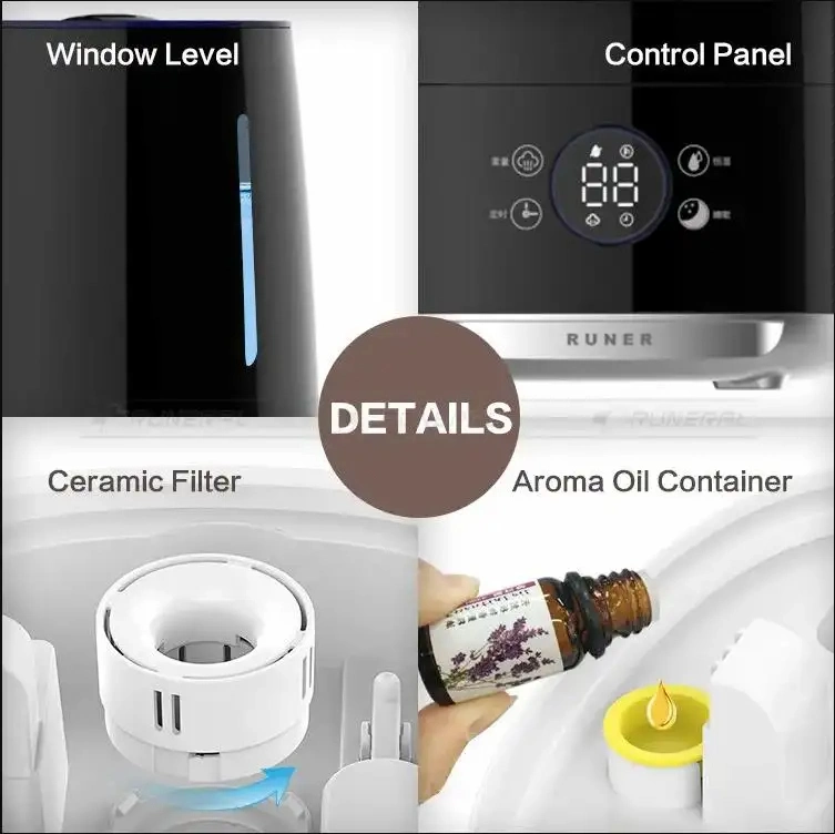 Hotel or Baby Room Cool Mist Air Fragrance Essential Oil Ultrasonic Humidifier