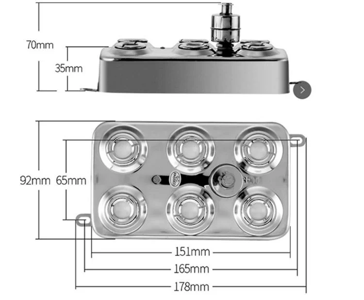 5500 Ml Water Mist Spray Industrial Ultrasonic Humidifier