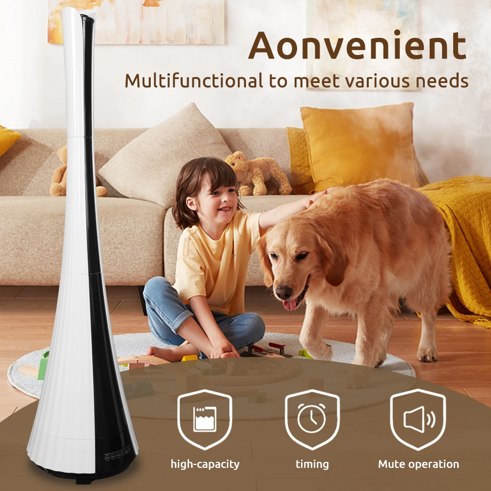 6L Large Space Huge Capacity Room Floor Standing Strong Humificador Ultrasonic Fog Air Humidifiers for Plants