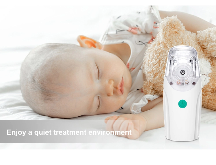 Wholesale Handheld Mini Portable Home Travel Inhaler Mesh Ultrasonic Nebulizer for Kids Baby