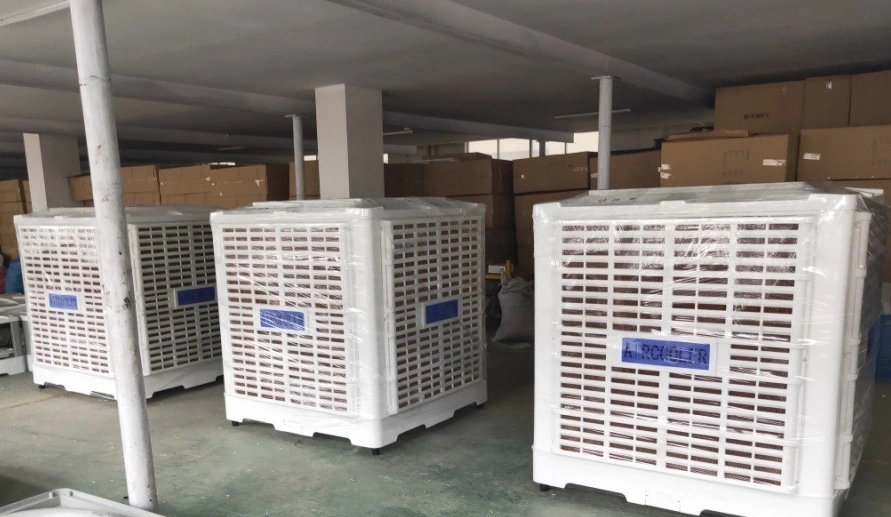 50000 Airflow 4.5 Kw Wet Curtain No Freon Water Air Cooling Fan