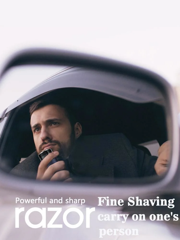 Rechargeable Travel Portable Electric Shaver for Man