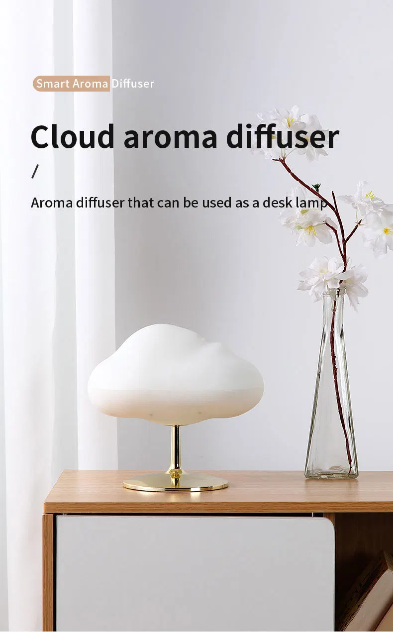 2023 New Product Essential Oil Diffuser 270ml 7 Colors LED Lights Ultrasonic Air Cloud Humidifiers