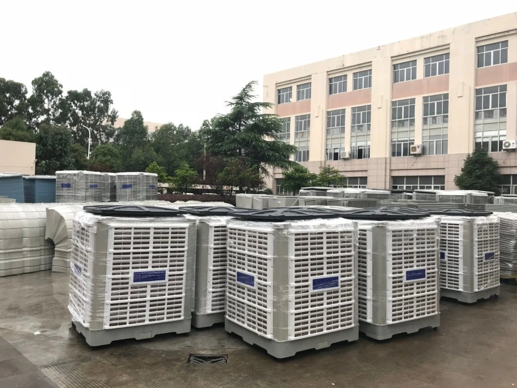 50000 Airflow 4.5 Kw Wet Curtain No Freon Water Air Cooling Fan