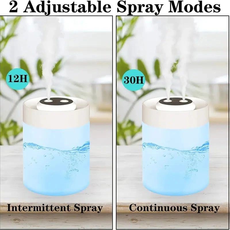 4L Large Capacity Household Mute Bedroom Office Air Conditioning Room Double Spray Fog Aromatherapy Air Humidifier