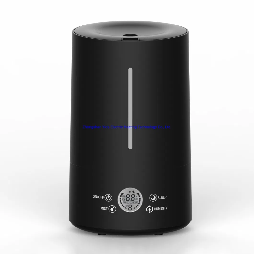 Wholesale 4L LED Display Cool Mist Ultrasonic Humidifier Mist Maker Top Filling Aroma Diffuser Humificador