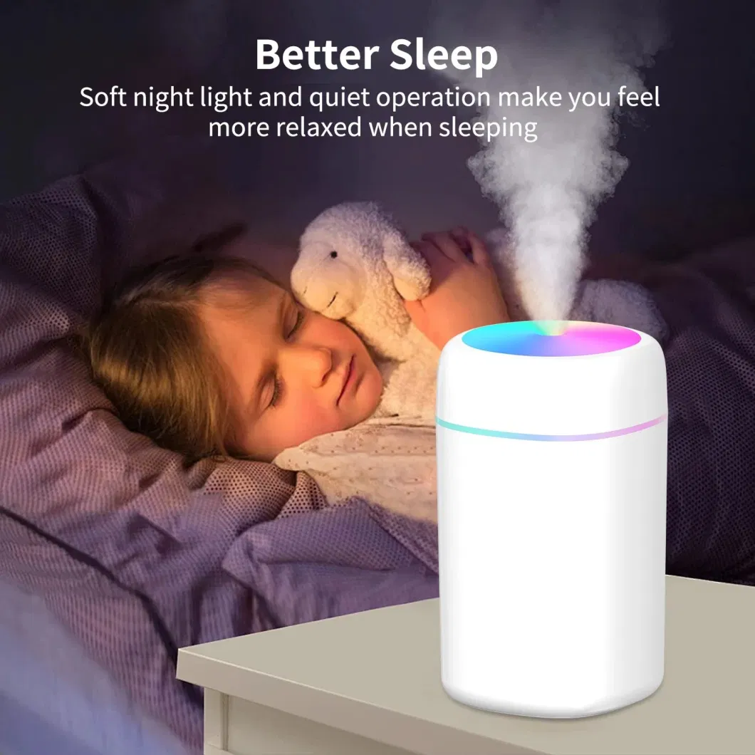 Portable Dual Spray USB Home Mute Bedroom Office Car Mounted Small Humidifier Humidifiers for Outdoor Humidifiers for Hotel