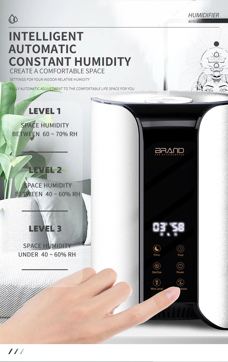 5L Remote Control Ultrasonic Warm Cool Mist Humidifier