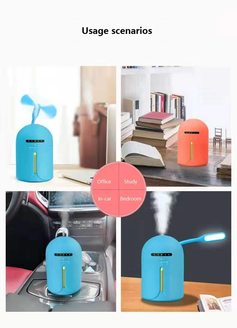 Water Spray Air-Conditioning Room Office Car Small Aroma Humidifier