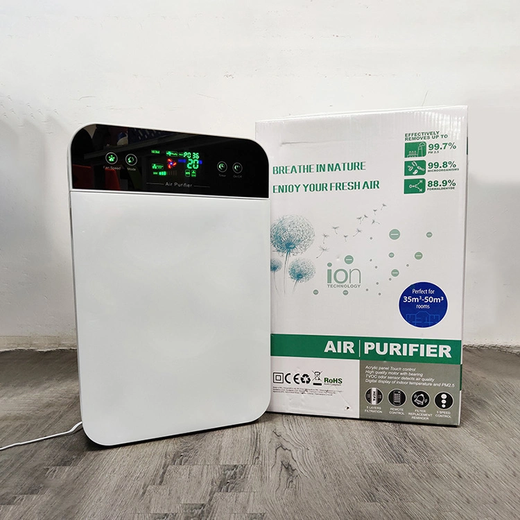 Best Home Air Purifier HEPA Filter Air Purifier with Ionizer