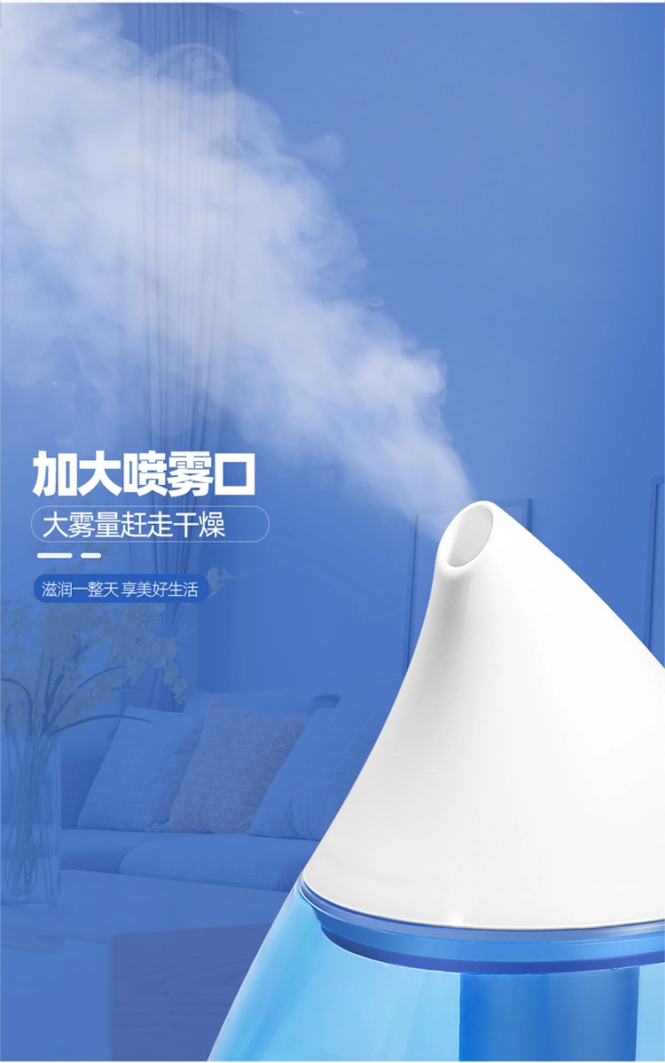 2L Portable Humidifying Unit Ideal for Travel with High and Low Mist Settings Humidifiers