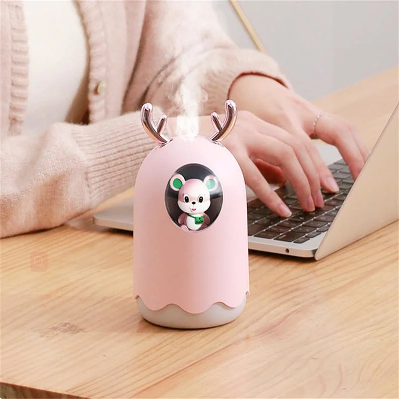 USB Humidifier Home Desktop Small Aromatherapy Machine New Cute Pet Office Car Humidifier