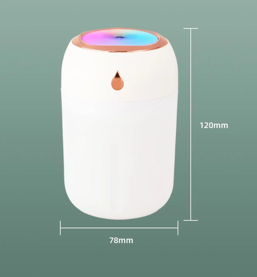 Dazzling Small Mini Spray Office USB Desktop Cute Office Home Bedroom Mute Portable Purification Car Air Humidifier