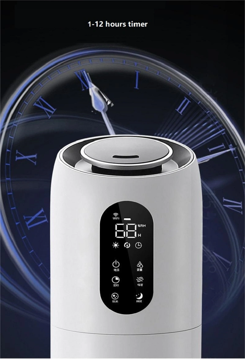 Remote Control Ultrasonic Cool Mist Water Pump Humidifier with UV Disinfectant Function