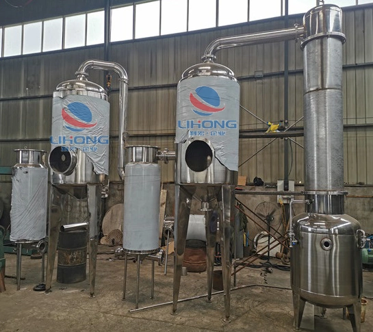 Stainless Steel Steam Heating Single-Effect Circulation Evaporator