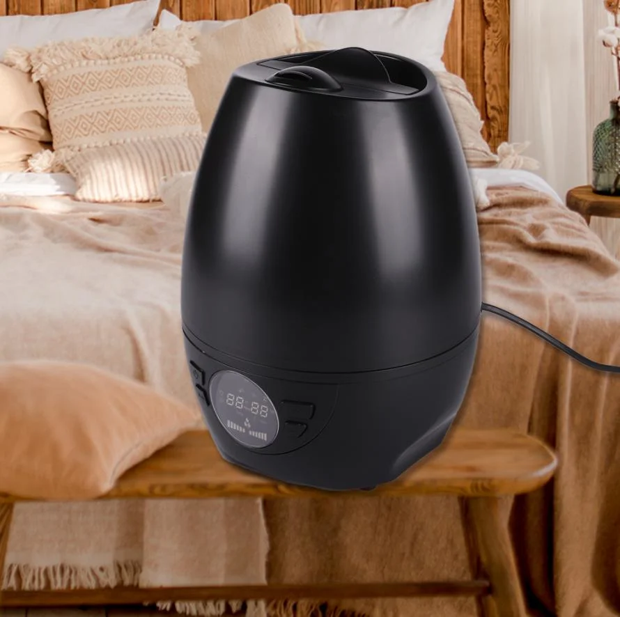 High-End Oval Air Humidifier Matt Surface Ultrasonic Humidifier