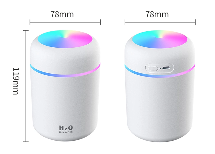 Skylark Mini Ultrasonic Atomizer USB Air Humidifier for Home Hotel Car School