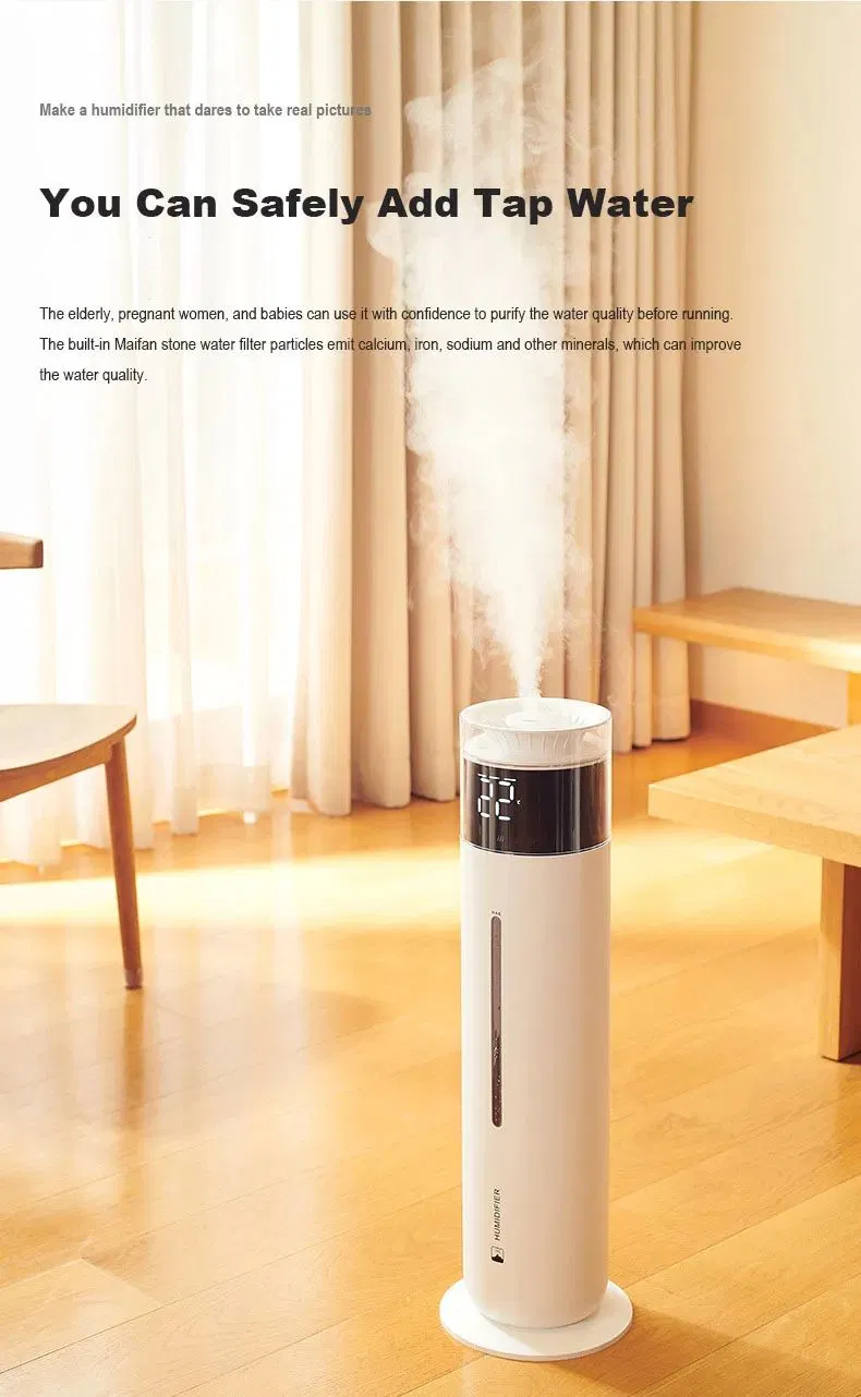 Mzd Cool and Warm Mist Ultrasonic Floor Humidifier