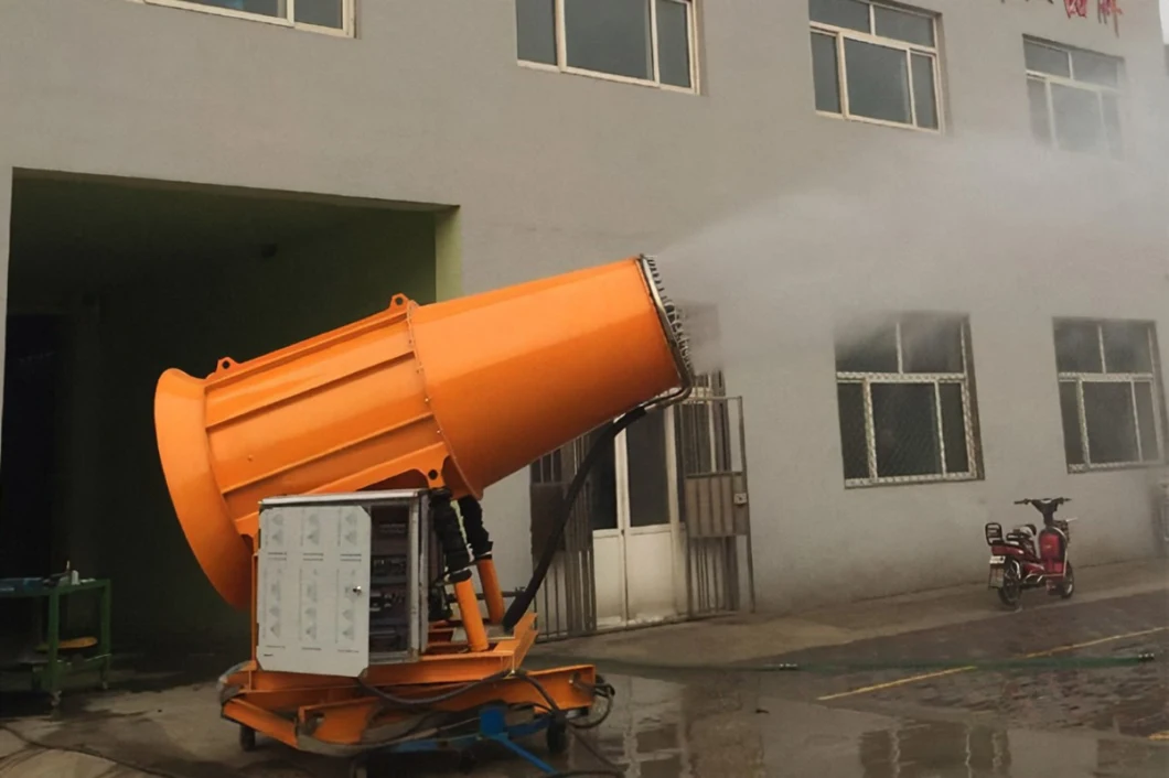 Multi-Functional Dust Suppression Truck Machine Mist Fog Cannon Electric Pesticide Sprayer