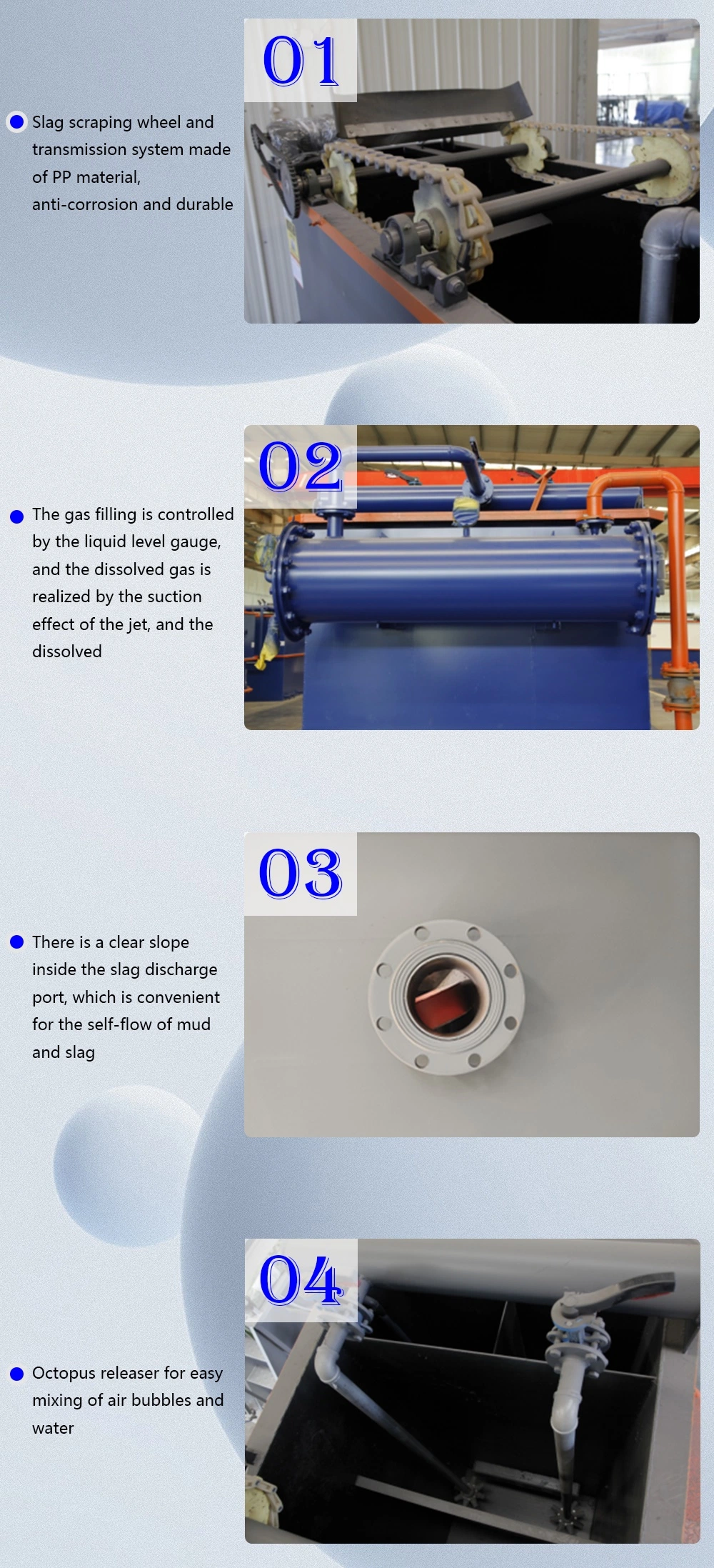 Dissolved Air Flotation Plastic Washing Wastewater Treatment