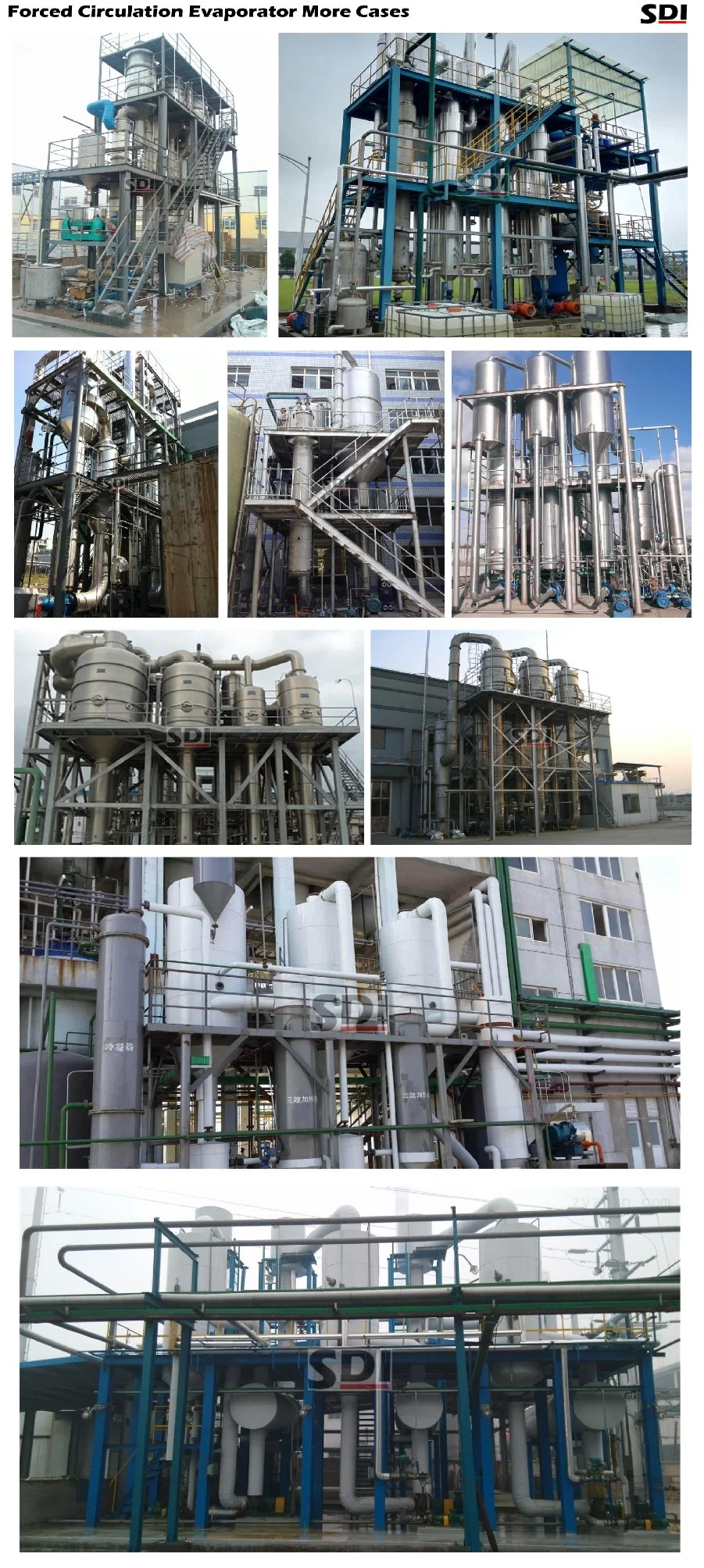 Steam Heating Glycerin Evaporator