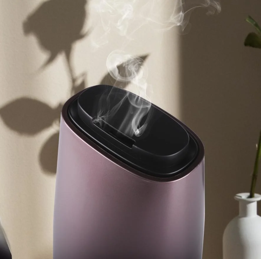 CE Approved Top Fill Ultrasonic Aroma Diffuser Sleep Mode Air Humidifier with Aroma Tray for Home and Office 2L