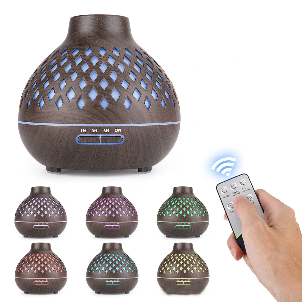 Humidifier Air Purifier Wood Grain Mini Air Humidifier for Home