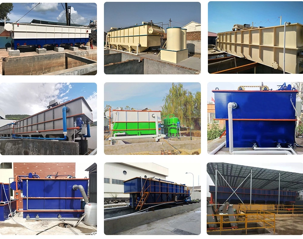 Dissolved Air Flotation Plastic Washing Wastewater Treatment