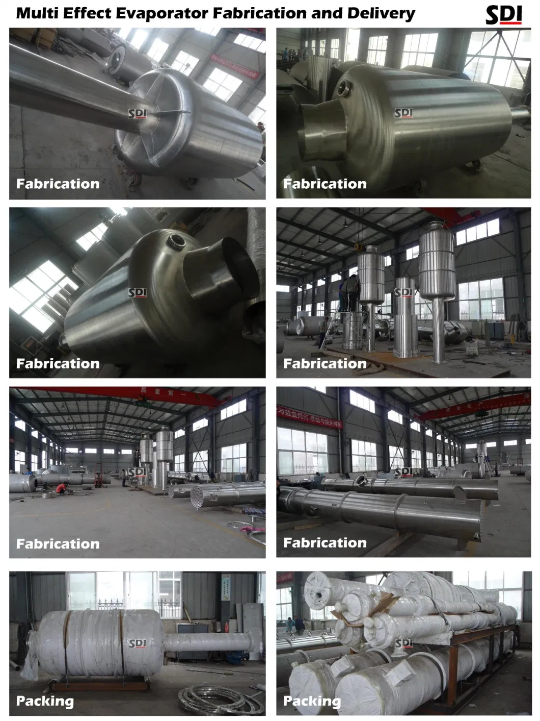 Steam Heating Glycerin Evaporator