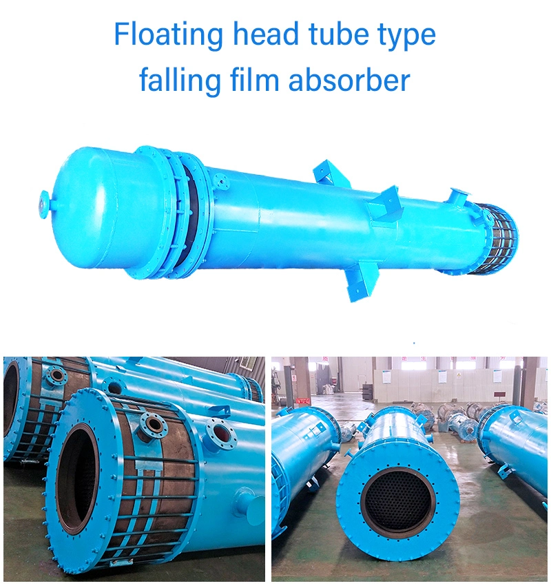 Hot Sales Floating Head Tubular Graphite Heat Exchanger for Food Industry