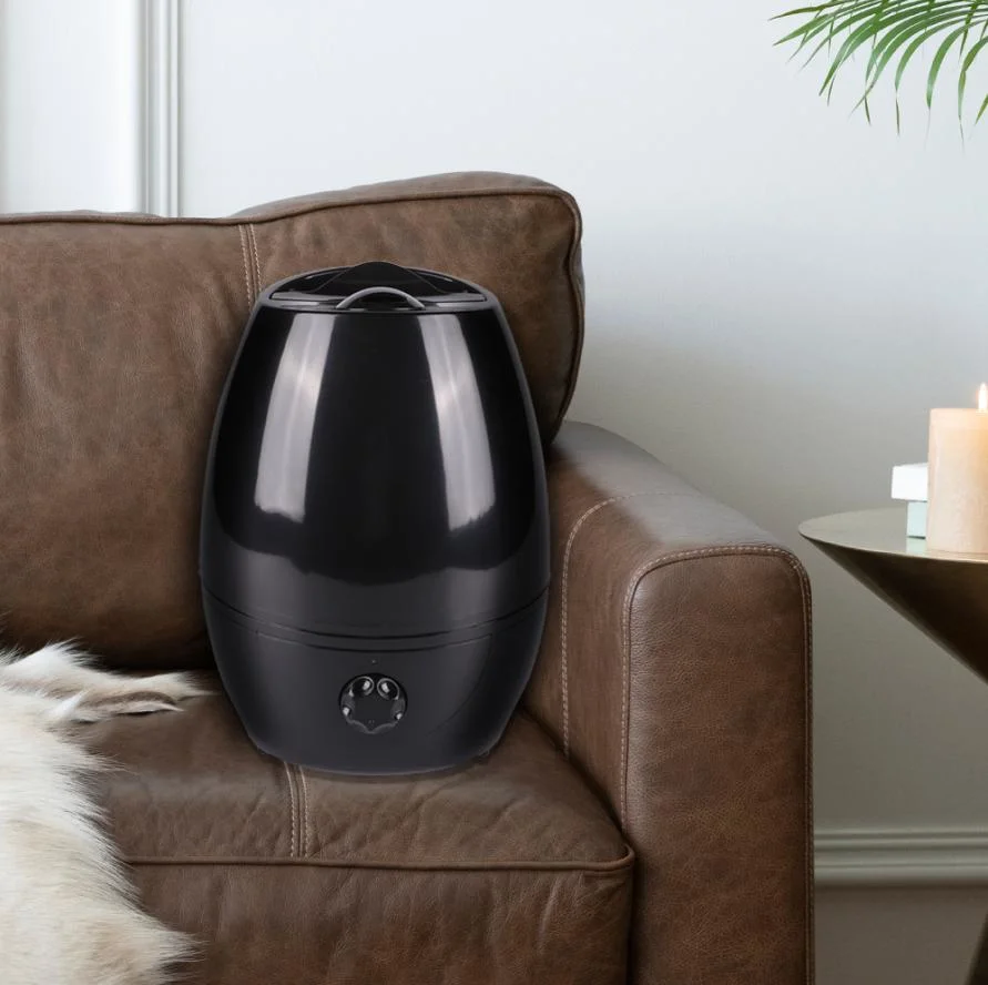 5L Aroma Essential Oil Diffuser UVC H2O Anion Ultrasonic Air Humidifiers with Water Level Window