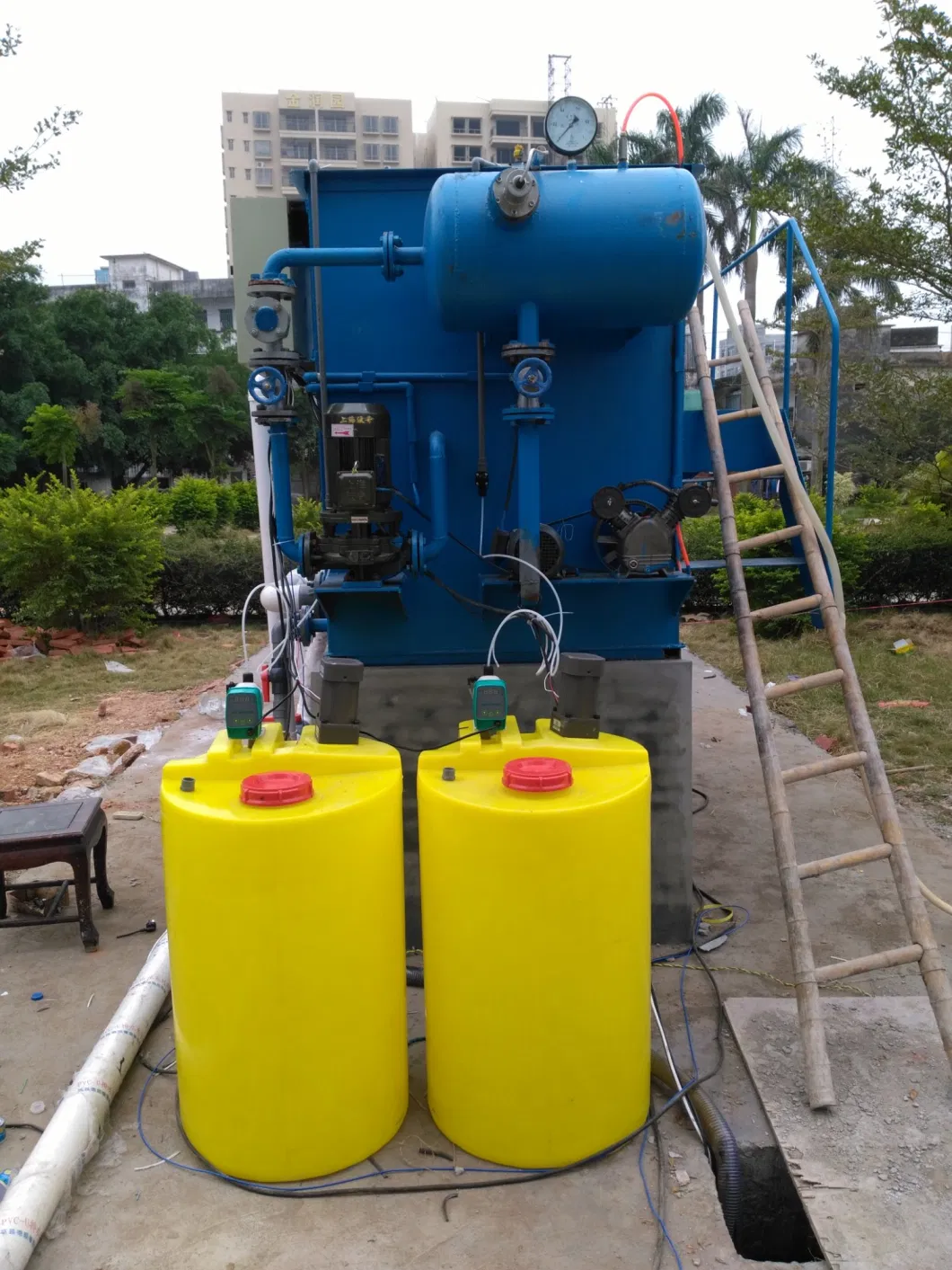 Special Sewage Treatment Equipment for Aquaculture/Washing/Slaughtering Wastewater Daf Dissolved Air Flotation Machine