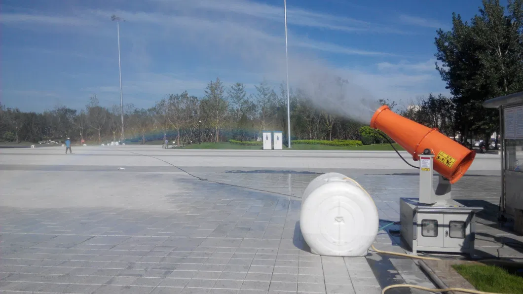 40m 50m 60m Water Mist Cannon Fog Gun Machine for Dust Control