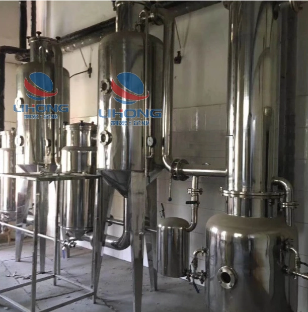 Stainless Steel Steam Heating Single-Effect Circulation Evaporator