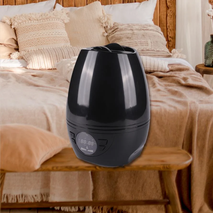 High-End Oval Air Humidifier Matt Surface Ultrasonic Humidifier