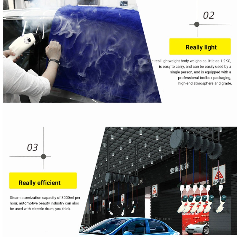 High-Speed Motor Car Wash Gun Machine Car Care Equipment Steam Cordless High Pressure Car Washer