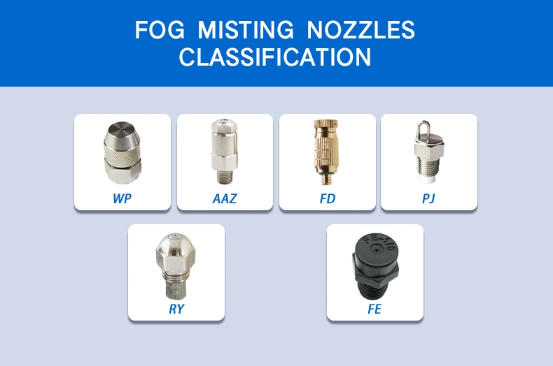 0.2mm 0.3mm Anti-Dripping Brass Fine Mist Fog Spray Nozzle