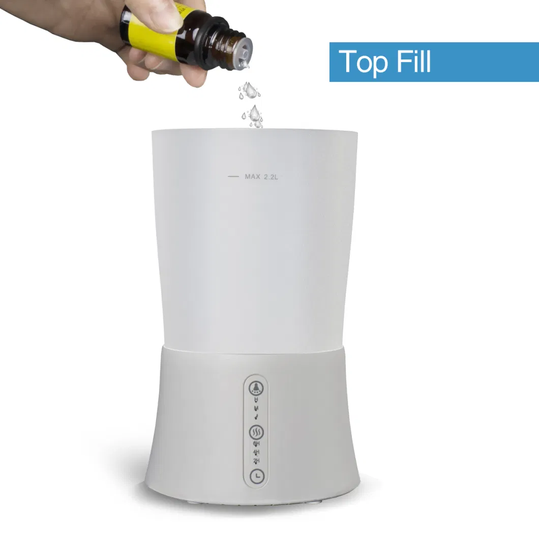 Top Fill Water 25W Mini Humidifier for Office/Bedroom