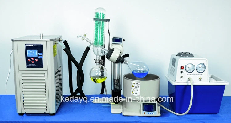 Steam Vacuum Rotovap Distillation of Essential Oils Rotary Evaporator