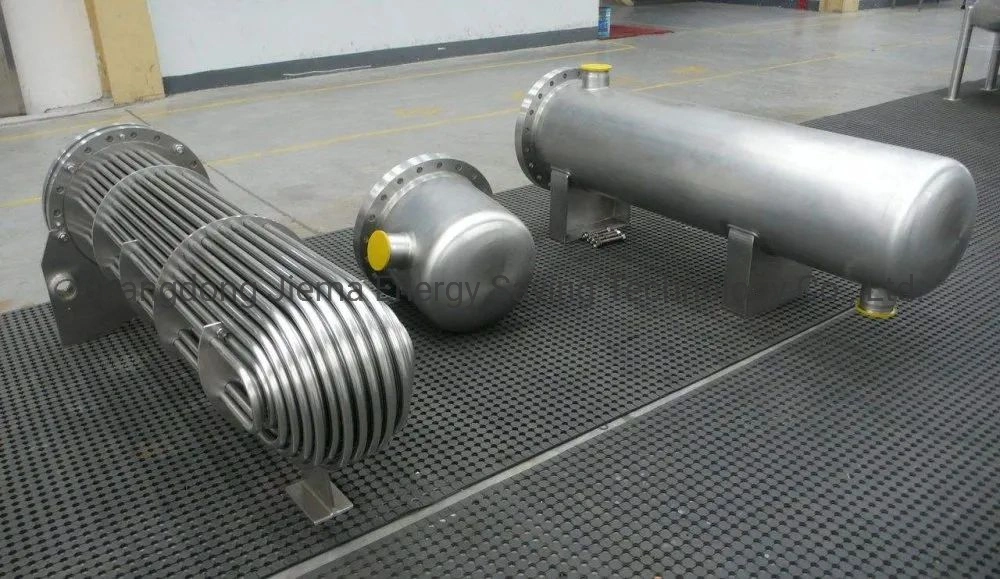 Chiller Shell and Tube Evaporator for Water Heating with Steam