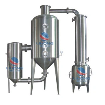 Stainless Steel Steam Heating Single-Effect Circulation Evaporator