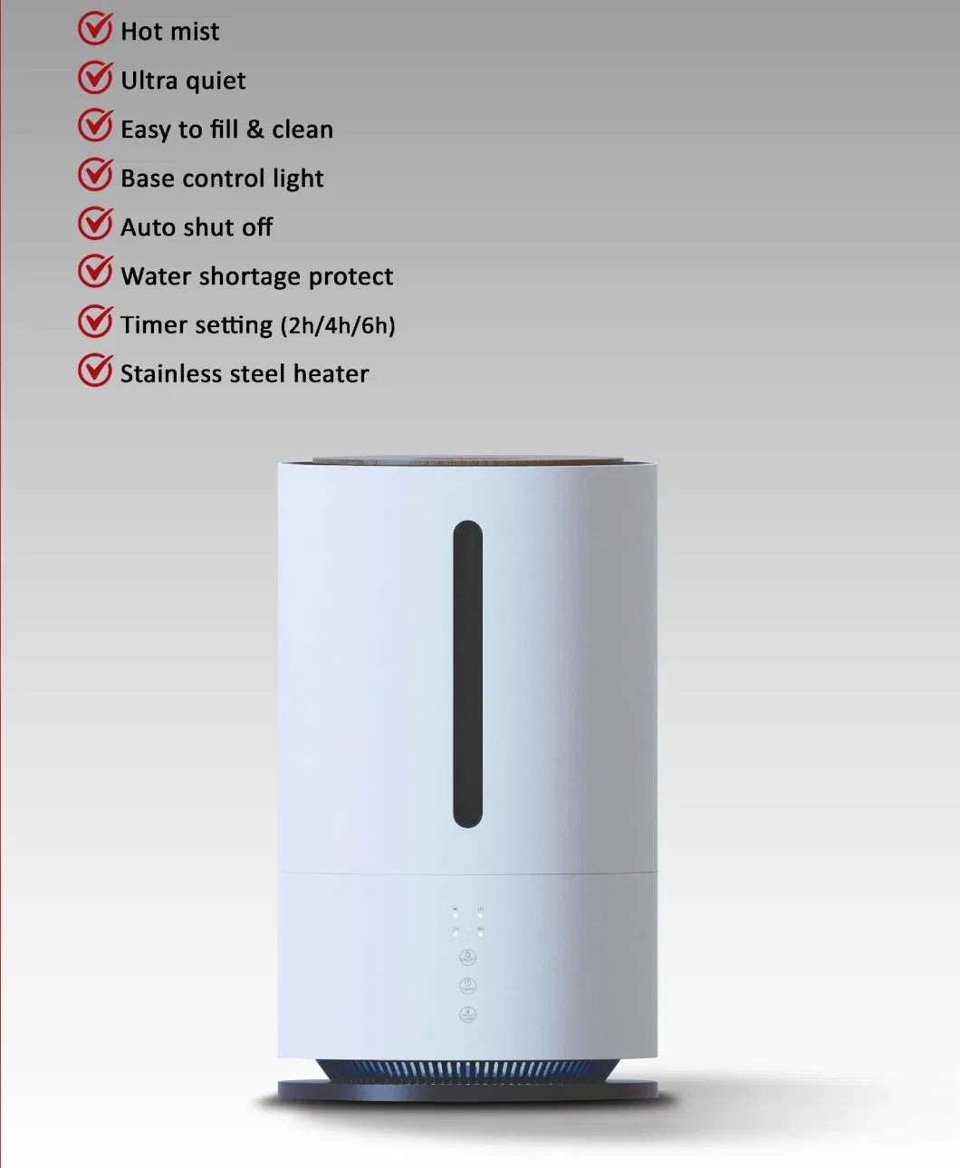 5L Direct Water Heating Distributor Electra Mish Electric Cold Hot Steam Warm Mist Hybrid Ultrasonic Air Humidifiers