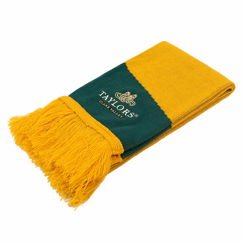 Gift Knitted Jacquard Football Team Soccer Fan National Qatar Flag Scarf with Sports Printing Custom Wholesale (M-NF19F06014)