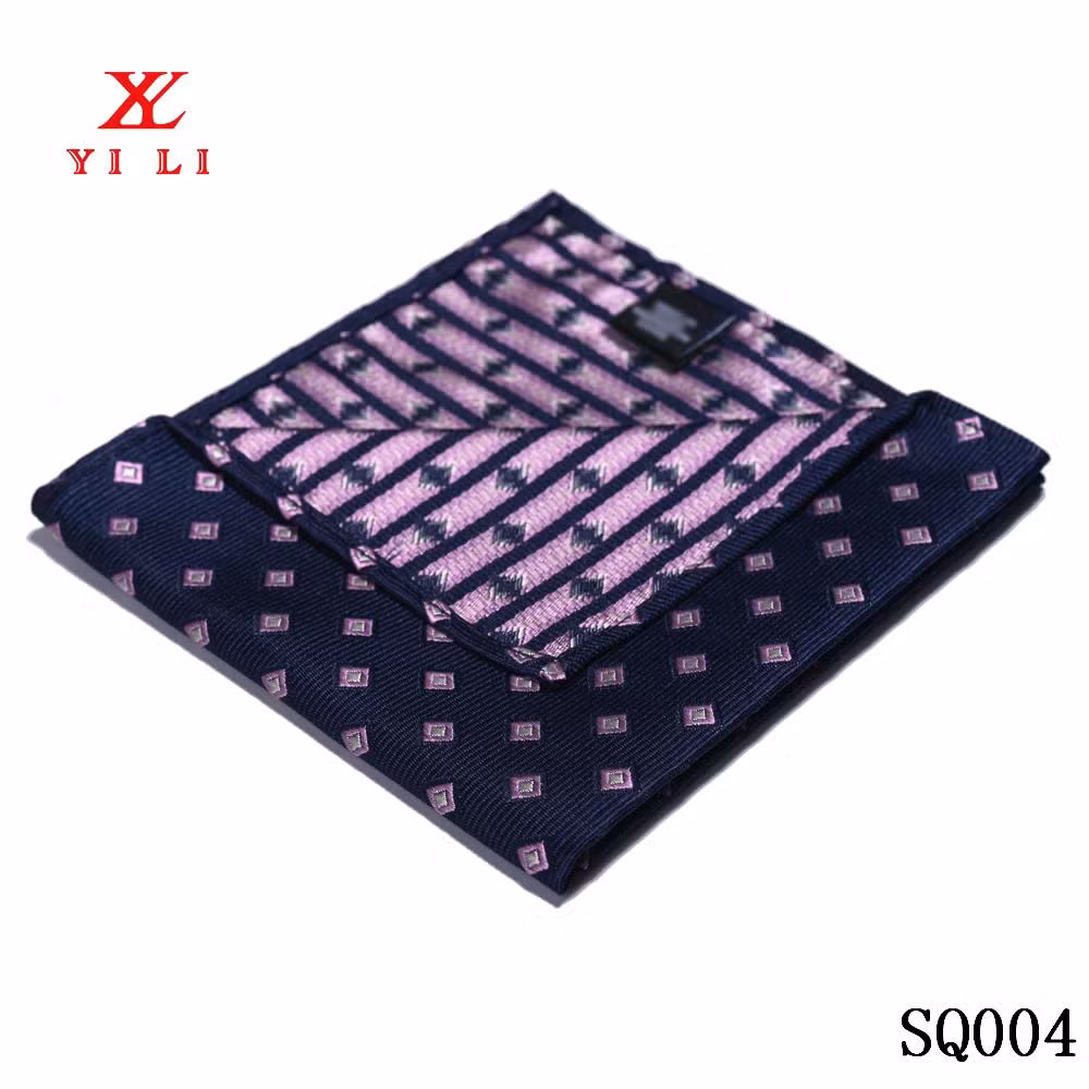 Floral Patterned Faux Silk Print Handkerchiefs