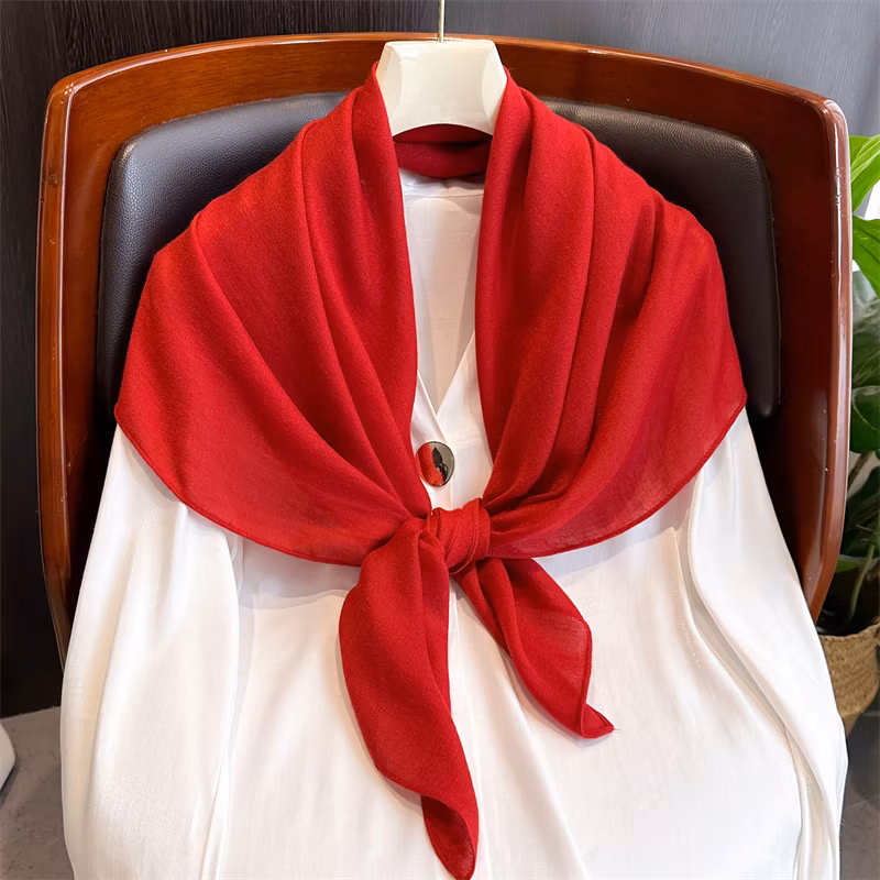 Custom Tudung Bawal Printed New Design Satin Silk Hijab Scarf for Women