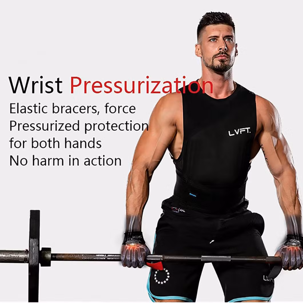 Weightlifting Padded Straps Gym Anti Slip Fitness Powerlifting Wraps Custom Logo Silicone Printed Weight Lifting Straps
