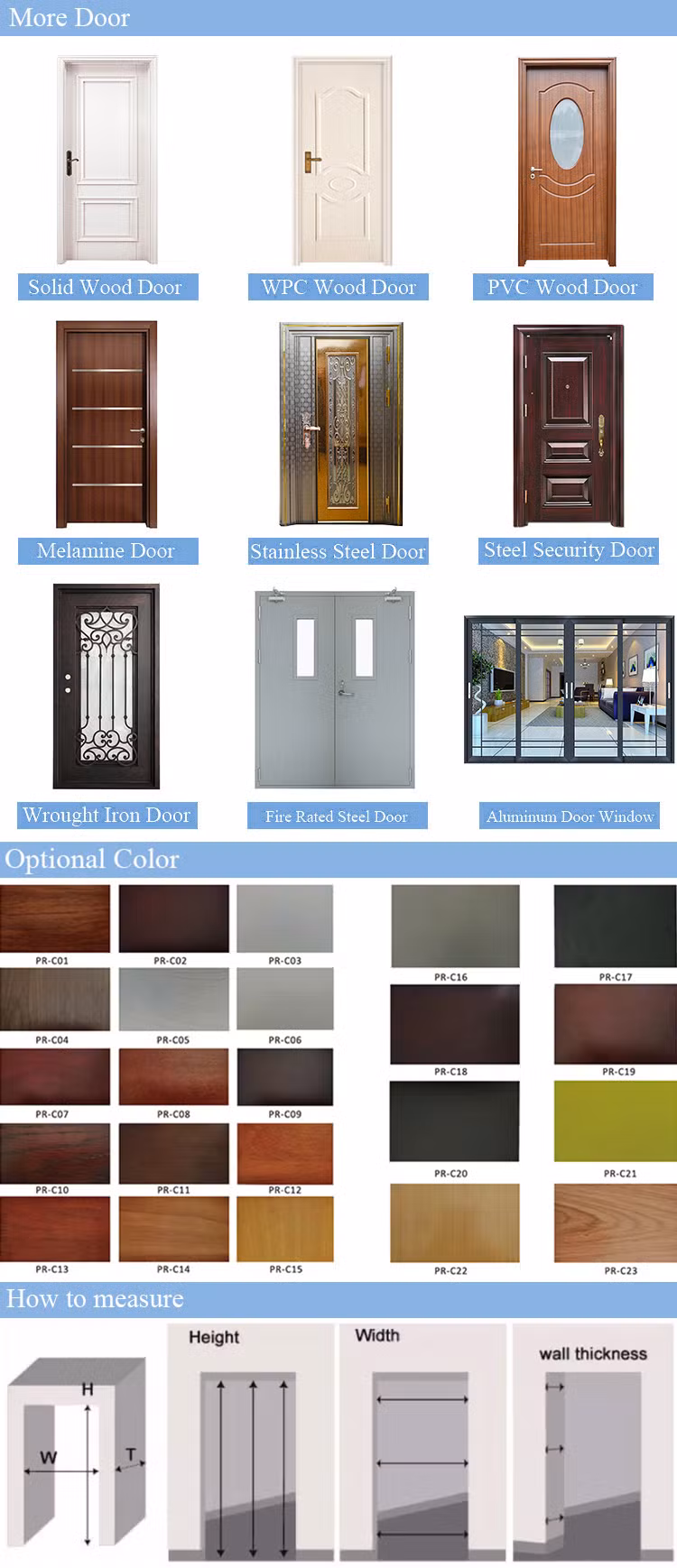 Prima Door Classic Soundproof Interior Sliding Door Room Dividers Newest Design Doors Interior Pocket Door