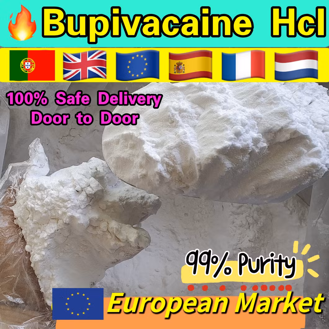 Fast Delivery: 7-16 Days, 99% Purity Bupivacaine Bupivacaina Bupivacain HCl Hydrochloride Powder CAS: 14252-80-3 No Customs Issues