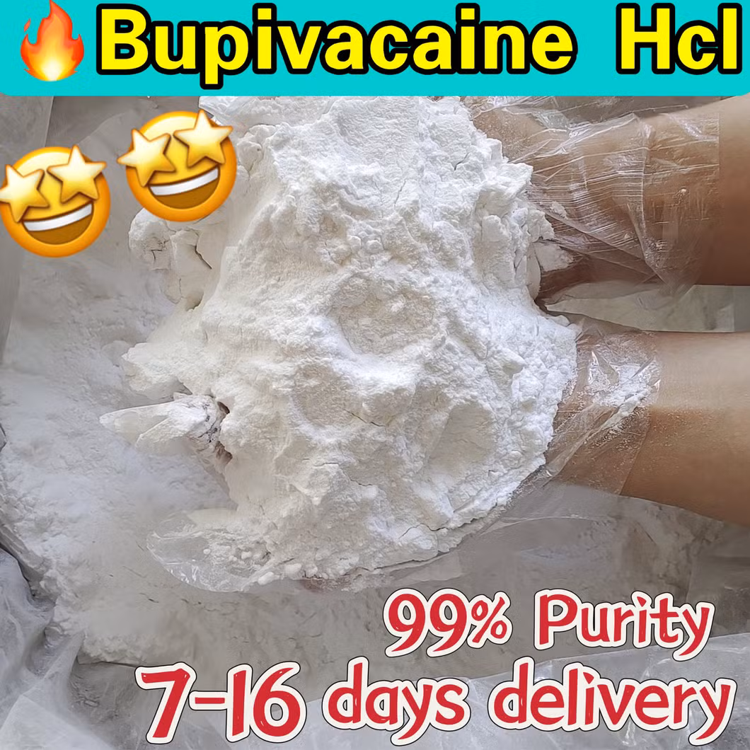 Fast Delivery: 7-16 Days, 99% Purity Bupivacaine Bupivacaina Bupivacain HCl Hydrochloride Powder CAS: 14252-80-3 No Customs Issues